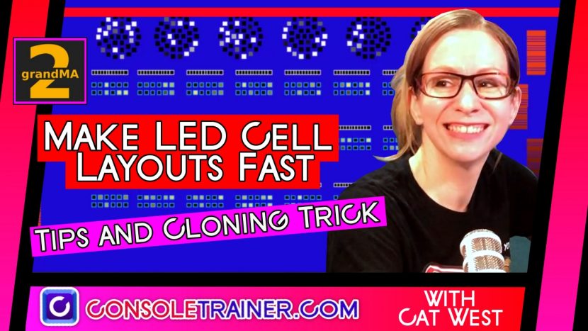 Make LED Cell Layouts Fast – Tips and Cloning Trick – grandma2